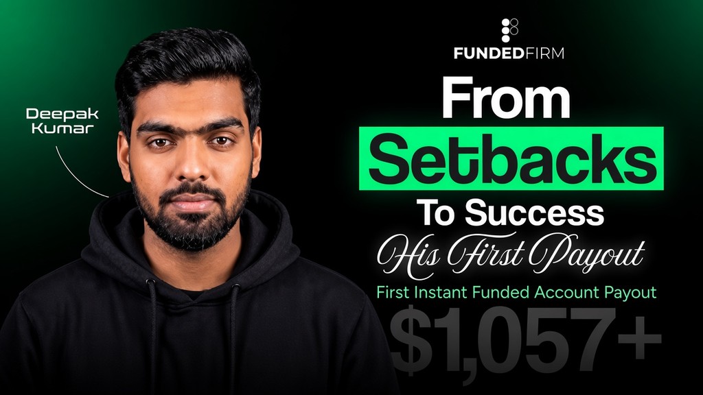 From Losing 5 Accounts to His First Payout | Deepak Kumar From Losing 5 Accounts to His First Payout | Deepak Kumar